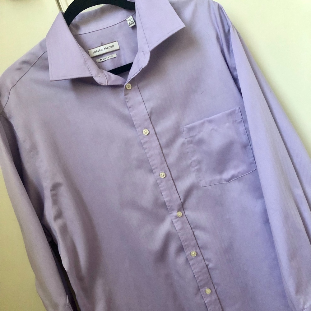 Joseph Abboud Purple Dress Shirt